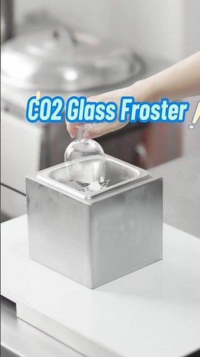 Glass Chiller CO2 Glass Froster Beer Instant Frozen #glassfrozener #kitchenequipment