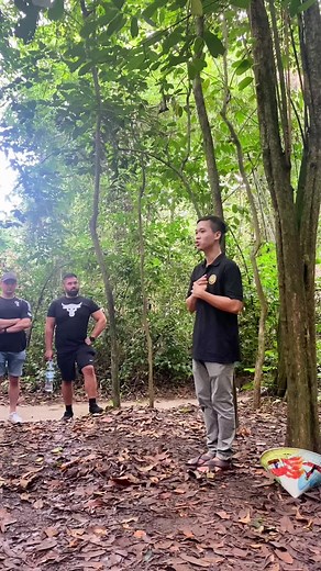 Outdoor Treasure Hunting in a Dense Forest