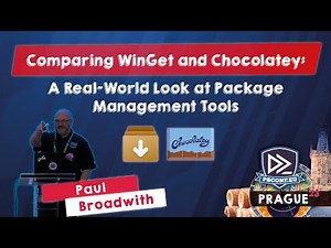 WinGet and Chocolatey: A Real-World Look at Package Manag. Tools - Paul Broadwith - PSConfEU 2023