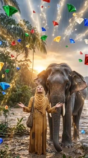When the Elephant Cried Gold #ai #islamic #elephant #comedy #birthdayparty