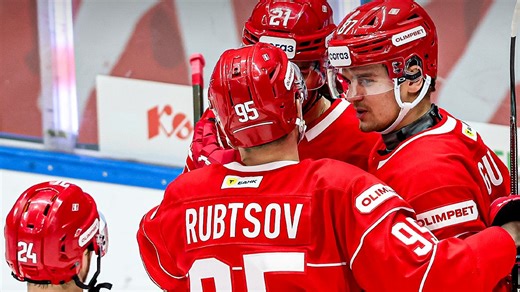 【集锦】2025-26赛季KHL常规赛 莫斯科斯巴达克 6-2 陶里亚蒂拉达 1月28日