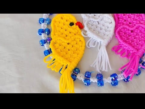 Macrame Beautiful 🐦 Birds Wall hanging Tutorial