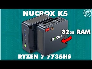 GMKtec NucBox K5 Mini PC Unboxing & Review