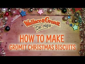 How To Make CHRISTMAS Gromit Biscuits 🐶🎄 Wallace & Gromit