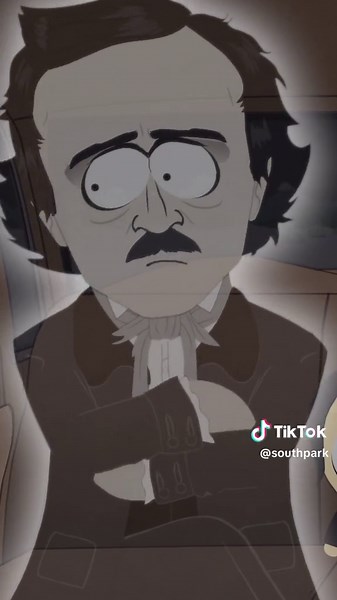 I like to be called by my goth name: NightPain. #southpark #goth #edgarallenpoe #gothday #worldgothday