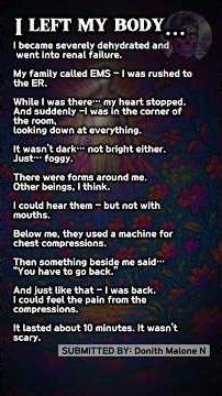 She died and saw herself from above the operating room... #story #storytime #stories