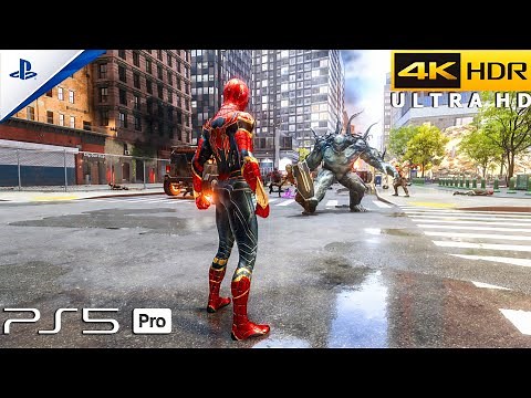 Marvel’s Spider-Man 2 (PS5 Pro) 4K 120FPS HDR Gameplay (Free Roam)