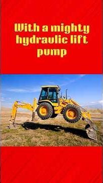 Backhoe Loader #kidssongs #aisongs #toddlers #kindergarten #backhoeloader