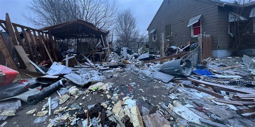 Man dies instantly in garage explosion after he cut into a gas tank, police say