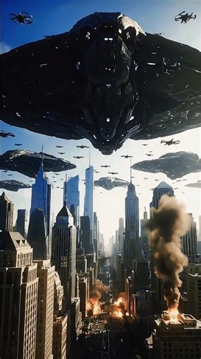 “Aliens destroyed earth🌎 … and the earth isn’t ready 😱👽 #AlienInvasion #AIShorts #EpicChaos”