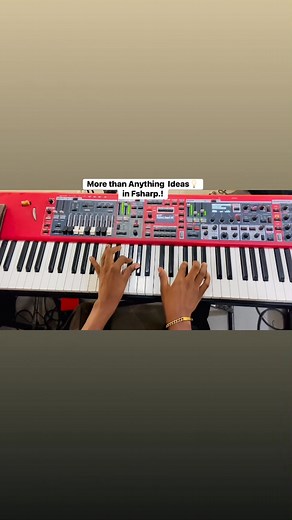 223K views · 5.8K reactions | More than Anything Ideas  in FSharp.! #musiclife #music #nordstage4 #movement #creative #talkmusic #ideas | Såmmuel Keys. | Facebook