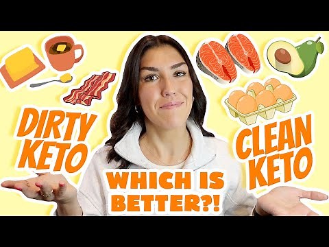 DIRTY Keto vs CLEAN Keto Diet! (How to Eat HEALTHY KETO)