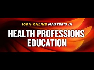 Master of Science in Health Professions Education Virtual Info Session - 11.13.25