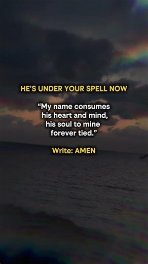 HE’S UNDER YOUR SPELL NOW#magic #obsession #subliminal, #lovespell #makehimlove #call #love