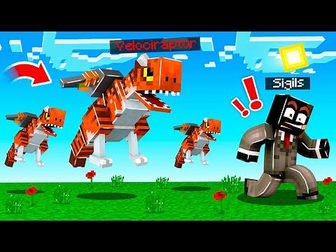 Making DINOSAUR JETPACKS in JurassiCraft