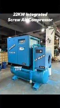 30HP 22KW integrated Rotary Screw Air Compressor with inverter