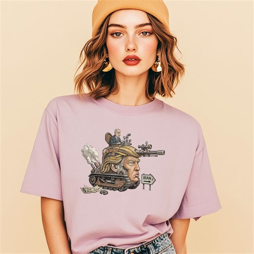 Political Satire Comfort Colors Shirt, Anti War Protest Shirt, Middle East Policy Humor Top - Etsy