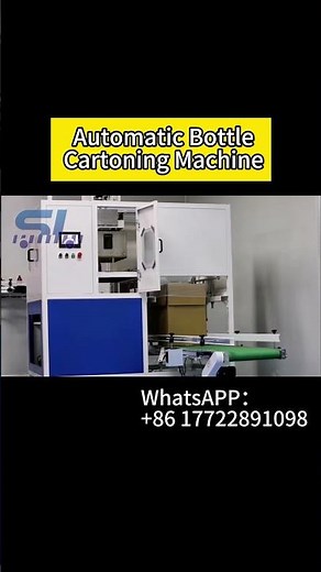 Fully Automatic Bottle Packing Machine | High-Speed Palletizer