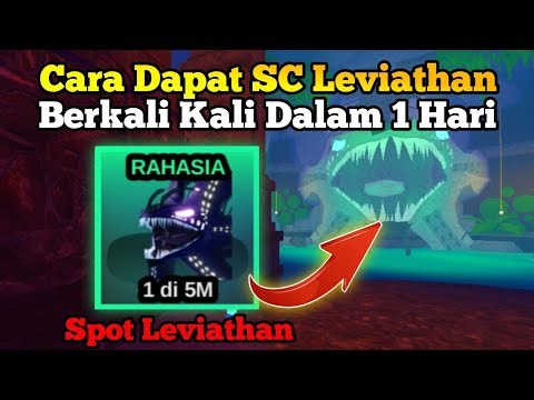 Explanation !! How to open and get lots of Leviathans in the Fish It Roblox game -spot Leviathann