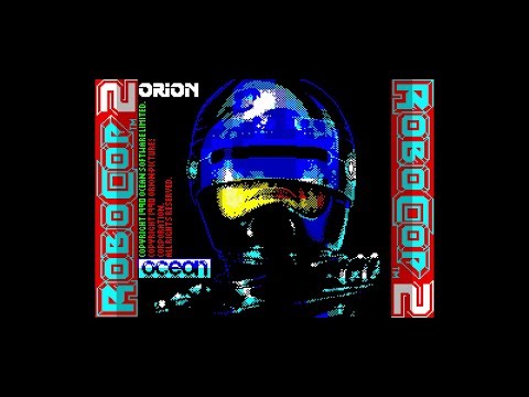 RoboCop 2 (ZX Spectrum) – Écran-titre (PAL) – 1080p