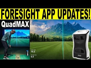 Foresight Sports NEW App Updates! Full Review using QuadMAX