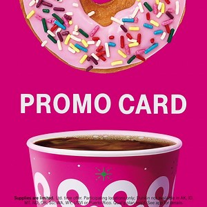 There’s no time like the present 🎁 Hurry over to the #TMobileTuesdays app NOW to get a $4 gift card from Dunkin' and sip into the season with the new Sugarplum Macchiato. Don’t wait—quantities are limited! | T-Mobile