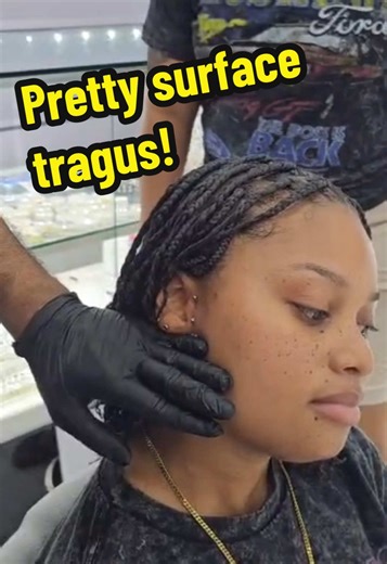 Beautiful Surface Tragus Piercing Guide