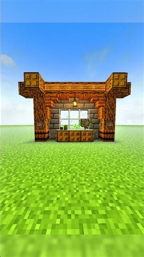 Amazing Window Design 🪟 | Easy & Creative Builds #minecraft