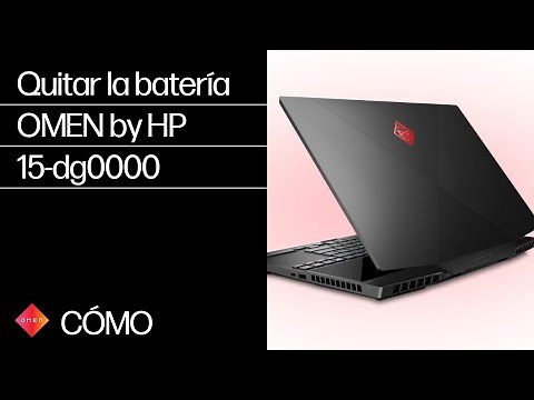 Quitar la batería | OMEN by HP 15-dg0000 | HP Support