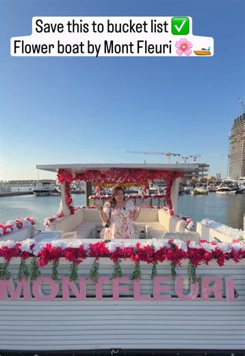 Private Flower Boat Tour in Dubai – Book Your Experience