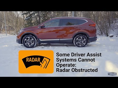 Honda Sensing Radar Obstructed Message | Quick Tip