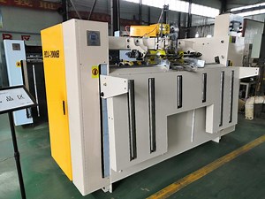 [Hot Item] Semi-auto Double Piece Carton Boxing Making Stitching Machine