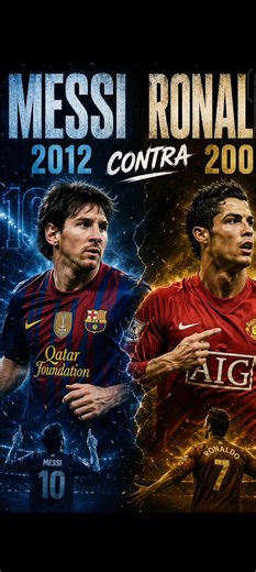Messi 2012 vs Ronaldo 2008 — Best Seasons Compared