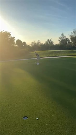 When we swing the putter with the arms we create freedom, fluidity and a rhythmical stroke. When we swing the putter with the hands we create tension, tracing, steering, and guiding of the putter. Swing the putter with the upper arm, hold the putter lite, your results will improve. #greatputtersaretrained #donlawgolfacademy #rhythm | bocaratongolflesson.com | Facebook