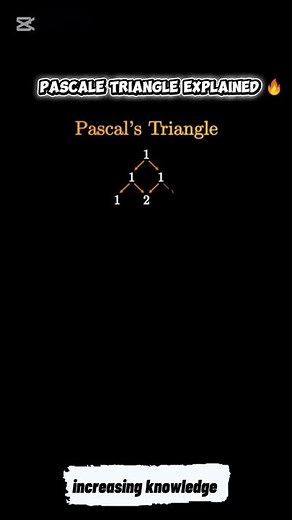 Pascal’s Triangle Explained | Easy Math Trick.
