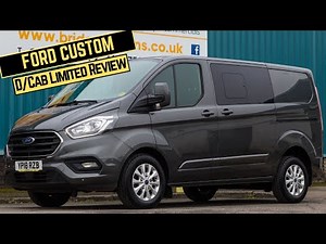 Ford Transit Custom Limited Doublecab Detailed Walk & Talk Review