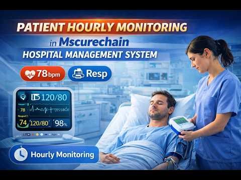 Patient Hourly Monitoring Software | Real-Time Vital Tracking | MScurechain HMS