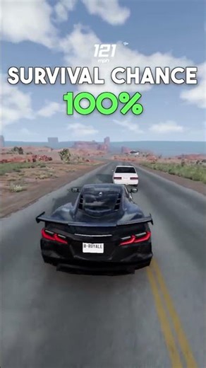 Chevy Corvette C8 🆚 Survival Chance