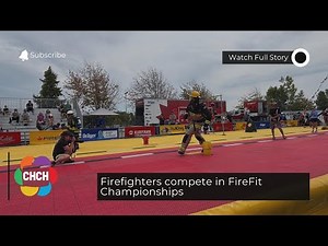 Firefighters compete in FireFit Championships