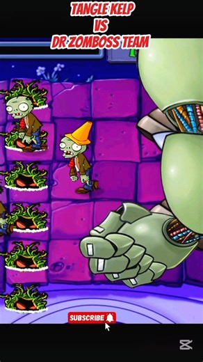 *TANGLE KELP VS DR ZOMBOSS TEAM*#shorts #short #pvz #youtubeshorts #shortvideo #pvzfusion #gaming