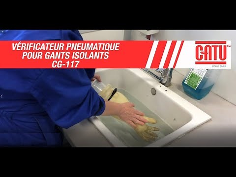 CATU TESTEUR DE GANTS ISOLANTS CG 117 FR