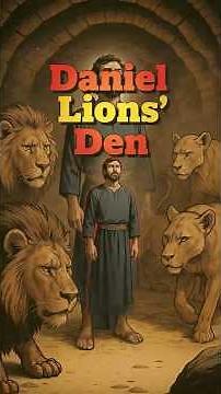 Daniel and the Lions’ Den #bible #jesus #god