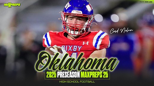 2025 Oklahoma Preseason MaxPreps Top 25 high school football rankings