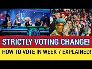 Strictly Come Dancing WEEK 7 Voting Change Explained! How to Vote in Series 23!