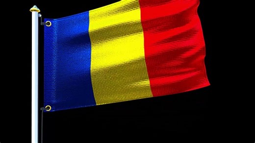 Chad Flag, Chad, Flag, Banner