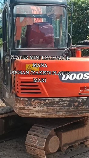 Doosan Zaxis70 Excavator Booking Information