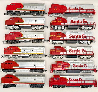Ho Diesels, Bachmann, AHM, & Life-Like,Large Lot Of 12 Cleaned & Tested, ALL RUN | eBay