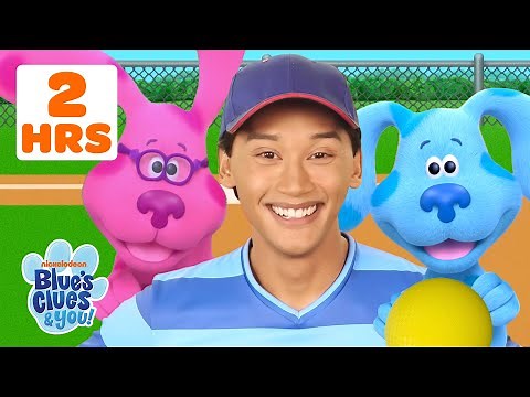 120 MINUTES of Blue's Sports & Games! ⚽️ w/ Josh! | Blue's Clues & You!