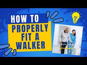How to properly adjust the Height of a Walker