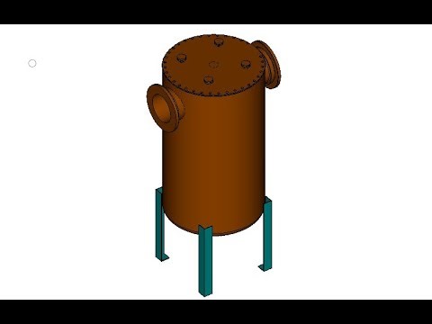 3D Tutorial For Beginners/Students - Creating a Tank - Using Bentley Microstation /OPM
